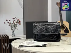 【人気☆】YSL サンローラン ニキ ショルダーバッグ スモール Saint Laurent Niki(サンローラン ニキ) ショルダーバッグ