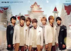 【中古】ポスター・タペストリー(男性アイドル) B3クリアポスター Kis-My-Ft2 「CD SNOW DOMEの約束 / Luv Sick キスマイSHOP限定盤」 購入特典