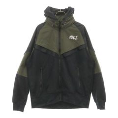 Sacai (サカイ) ×NIKE LAB AS M NRG Full Zip Parker フルジップパーカー フーディー カーキ/ブラック DQ9030-325