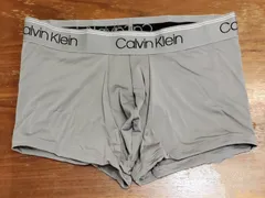 カルバンクライン　新品　メンズ　ボクサーパンツ(ロゴ3P/グレーS)