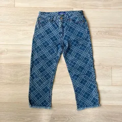 BURBERRY・バーバリー・ブルーレーベル・七分丈デニム
