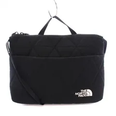 ザノースフェイス THE NORTH FACE GEOFACE POUCH ジオフェイスポーチ ショルダーバッグ エンボス加工 ロゴ 黒 ブラック NM82033 /BB