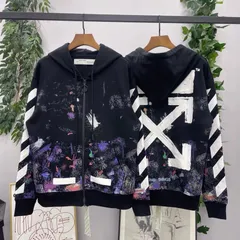 2024年最新】off-white パーカー ギャラクシーの人気アイテム - メルカリ