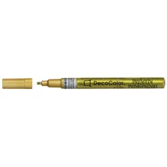 マービー メタリックマーカー デコカラープレミアム ゴールド カリグラフィー 筆記幅0.5～3.5mm 250-G （1点）のサムネイル