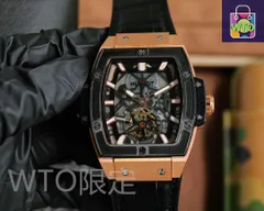 [Hublot] メンズフライングトゥールビヨン ウォッチ - 専用ケース・カード・袋付き｜本日限定特価｜新品未使用-WTO輸入1-WTO店名をご確認ください-YA70