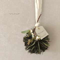 leaf mille-feuille 木の葉と木の実のリース　42cm