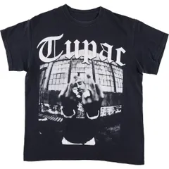 古着 2pac トゥーパック ラップTシャツ ラップT メンズM相当/eaa560009