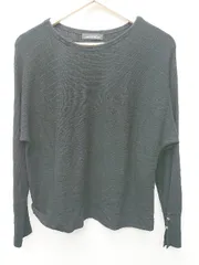 ◇ ⊇ green label relaxing UNITED ARROWS ドルマンスリーブ 長袖 トップス カットソー 表記なし ブラック レディース P  【1411070011237】