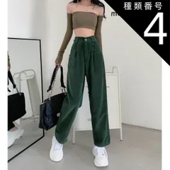 種類4：ブラウン/XL コーデュロイ コクーンタック ボトムス パンツ ワイドパンツ ストレートパンツ ロング ロング丈 ワイド ガウチョ ポケット かわいい 大人可愛い シンプル カジュアル 大人 上品 おしゃれ かっこいい レトロ 大人女子 こなれ感 ラフ