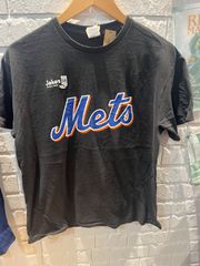古着　Tシャツ 黒 METs メッツ プリント