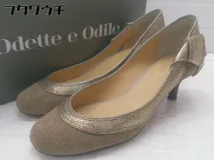 ◇ ◎ Odette e Odile オデット エ オディール UNITED ARROWS ヒール パンプス サイズ22？ ブラウン レディース 【中古】 【1102240009122】