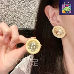 【今日WTO】Chanel シャネル ヴィンテージ ダブル C イヤリング-WEW06
