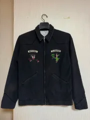 korean 韓国　スーベニアジャケット　スカジャン　70s 80s 希少 70s 80s ビンテージ 別珍 スカジャン スーベニア