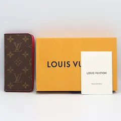 箱付 ルイヴィトン BC4133 モノグラム柄 iPhone7/7+対応 スマホケース ブラウン レディース用 AOY 2000000 NSK