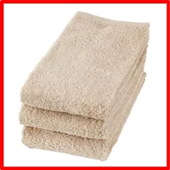 【匿名配送】ベージュ ホットマン 1秒タオル フェイスタオル 3枚セット ベージュ ホットマンカラー タオル 薄手 18色 日本製 綿100% 瞬間吸水 最高級