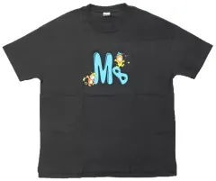 【中古】Tシャツ 水溜りボンド ビッグシルエットMBTシャツ ブラック Lサイズ MUUU公式オンラインストア限定