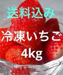 🍓冷凍いちご  4kg(1kg×4袋)完熟とちおとめ