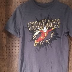 JUSTICE LEAGUE [SHAZAM!] 프린트 T 셔츠 키즈 사이즈 XL