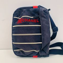 VINTAGE CHANEL 　スポーツショルダーバッグ　：外観に難あり