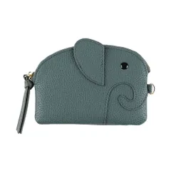 ☆ DGR ☆ LIZDAYS ゾウ型リールストラップ付きパスケース lizdays リズデイズ リール付き パスケース ゾウ lz-67403 定期入れ キーケース マルチパスケース 小銭入れ コインケース キーリング 薄型 かわいい 可愛い ブランド 薄い