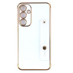 Galaxy A36 5G ケース SC-54F バンド 付き ソフト ケース 【Color】ホワイト
