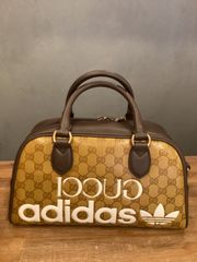 新品 グッチ× アディダス コラボ ダッフルバッグ ミニダッフル 2WAY ボストンバッグ