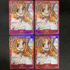 ワンピースカード プレミアムカードガールズコレクション ナミ 4枚セット ONE PIECEカードゲーム PIECE カードゲーム プレミアムカード