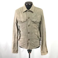 Raw-tex/ローテックス★ウエスタンシャツ/ジャケット【メンズL/ベージュ/beige】ユナイテッドアローズ/Jackets/Jumpers◆cBH348<sale>のサムネイル