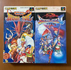 CAPCOM  ブレスオブファイア　竜の戦士　 ブレスオブファイアⅡ  使命の子　箱説付き　スーパーファミコン