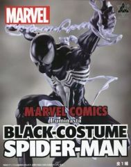 【中古】フィギュア ブラックコスチューム スパイダーマン 「MARVEL COMICS」 Luminasta“ブラックコスチューム スパイダーマン”