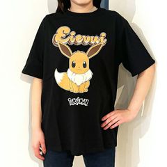 ポケットモンスター イーブイ ブラック Tシャツ 3Lサイズ アパレル ポケモン