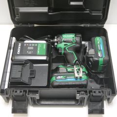 HiKOKI コードレスインパクトドライバ WH36DC(2XPSZ) アグレッシブグリーン 未使用 フルセット 36V マルチボルト ハイコーキ ≡DT5972