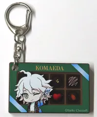 ダンガンロンパ 　 ゆらゆら アクリル チャーム 缶バッジ 狛枝　3点セット ダンガンロンパ ゆらゆら アクリル チャーム 缶バッジ 狛枝 3点