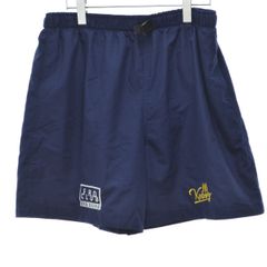 L【KEBOZ × FRO CLUB / ケボズ × フロクラブ】NYLON SHORTS ナイロンショーツ ネイビーショートパンツ