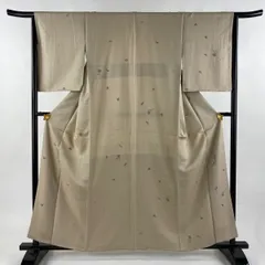 6313❱ フルセット 小紋 作家 浅井青仁 金糸 飛び柄 名古屋帯