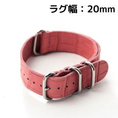【20mm】腕時計　レザーベルト　ピンクカラー bb-865-ss02-20mm-pink