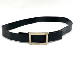 BVLGARI ベルト ブラック ゴールド金具 - メルカリ