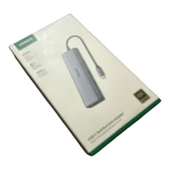 k00074 【新品未使用】 UGREEN USB-C 6-in-1 ハブ HDMI 4K対応 PD100W 急速充電 ギガビットLAN 3ポートUSB-A アダプター Windows/Mac対応