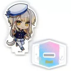 【中古】アクリルスタンド・アクリルパネル 栞葉るり 「バーチャルYouTuber にじさんじ×SWEETS PARADISE 第12弾 ミニキャラトレーディングアクリルスタンド(マリンルックver.)」