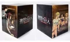 [중고] 특전계 수납 BOX(캐릭터) 집합(여성 캐릭터) 애니메이션 신작 전권 수납 케이스 [Blu-ray/DVD 진격의 거인 제1~4권] HMV 연동 구입 특전