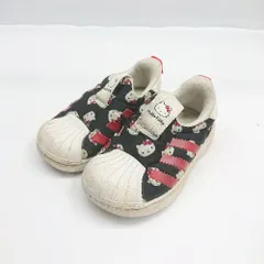 ◇ Θ adidas アディダス キティ　デザイン キッズシューズ サイズ13 ブラック系 キッズ E  【1506300031519】