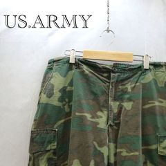 US.ARMY カモフラ カーゴパンツ 39インチ 平置き48㎝ 迷彩パンツ ミリタリー メンズ