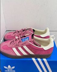 値下げします 新品 Adidas Gazelle Indoor トレーナー スポーツシューズ ピンク・クラウド・ホワイト iF1809