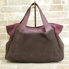 WAKO トートバック ハンドバック シボ革 オールレザー リボン