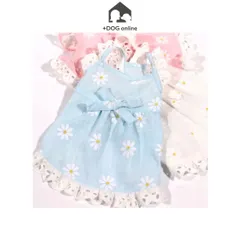 ドッグウェア デイジー柄 サマードレス  ワンピース犬服