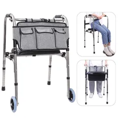 409］歩行器歩行車歩行補助スライドフィット持ち手伸縮自在キャスター