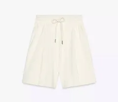 極美品ZARA(ザラ)オフホワイトショートパンツ
