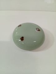 青藍窯 セラミック藍 正倉院 瑞鳥 汲出茶器 6点セット 未使用 送料込み