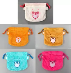 【中古】バッグ 全5種セット 「ケアベア ふわふわフェイス巾着 Part.5」