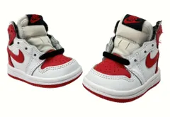 ナイキ NIKE 21年製 TD JORDAN 1 RETRO HIGH OG Heritage トドラー エア ジョーダン ハイ ヘリテージ キッズ 赤 白 AQ2665-161 その他 ホワイト 8 104-shoes356